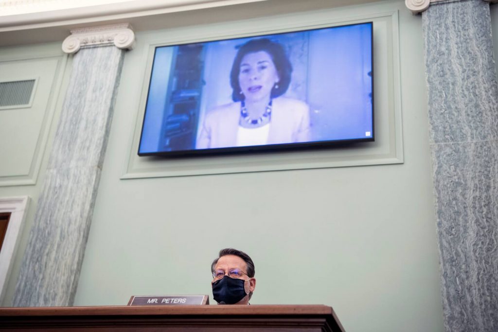 Biden’s commerce secretary pick pledges a tough line on China but doesn’t detail how she’d deal with Huawei