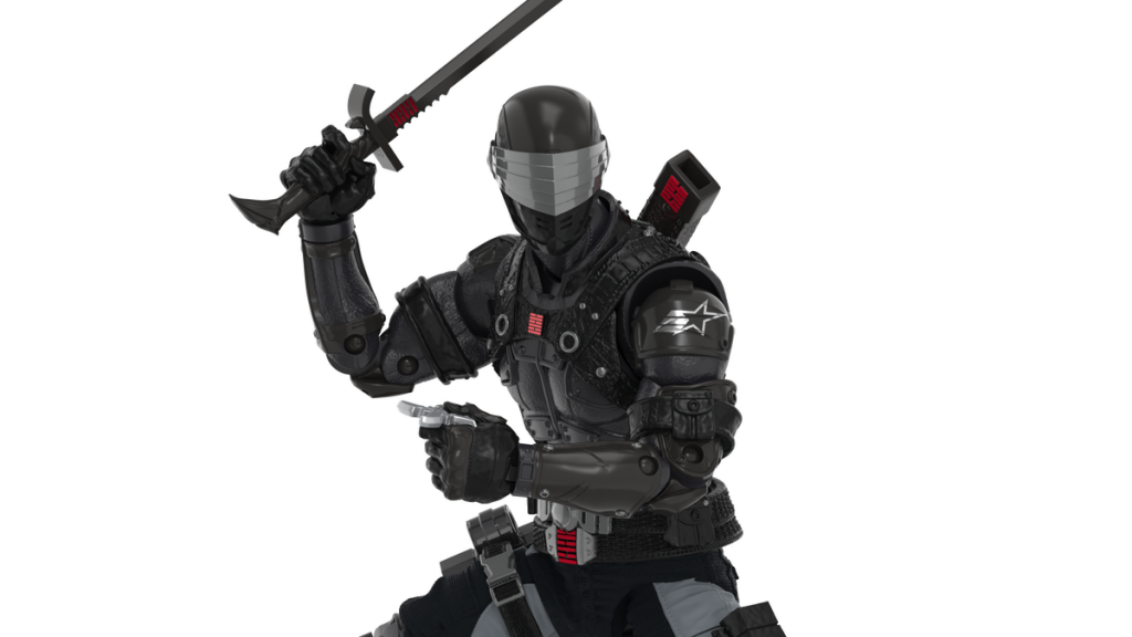 G.I. Joe’s Fortnite collaboration includes a Snake Eyes skin and action figure