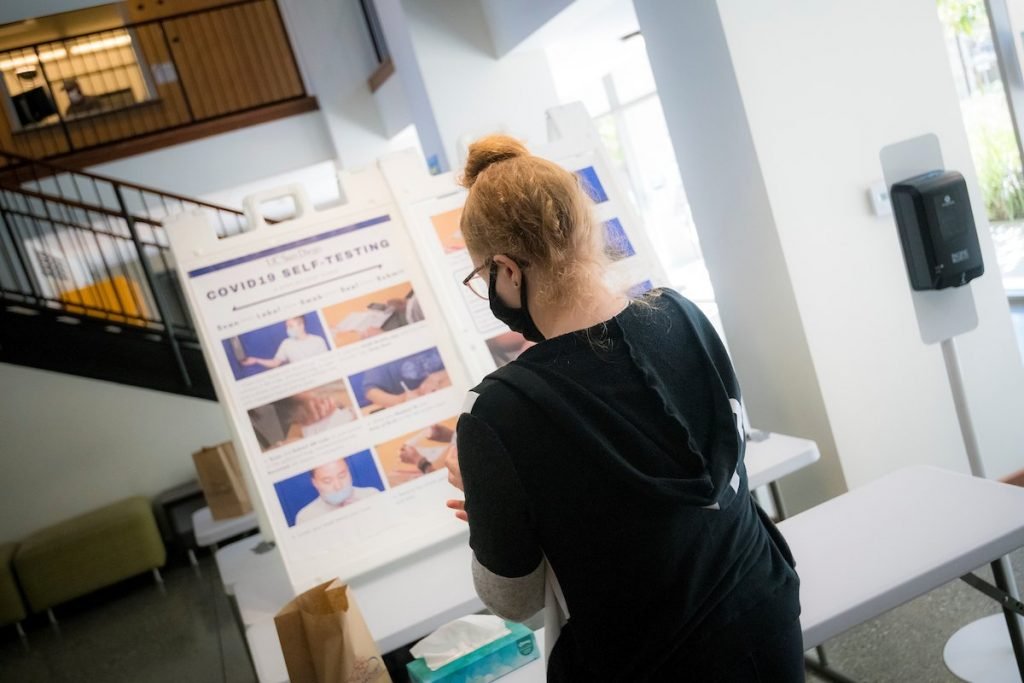 UC San Diego deploys COVID-19 test vending machines for returning students